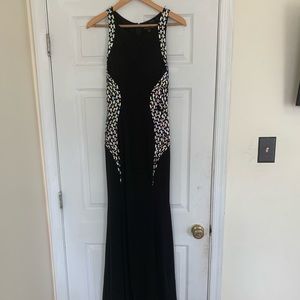 Black formal dress